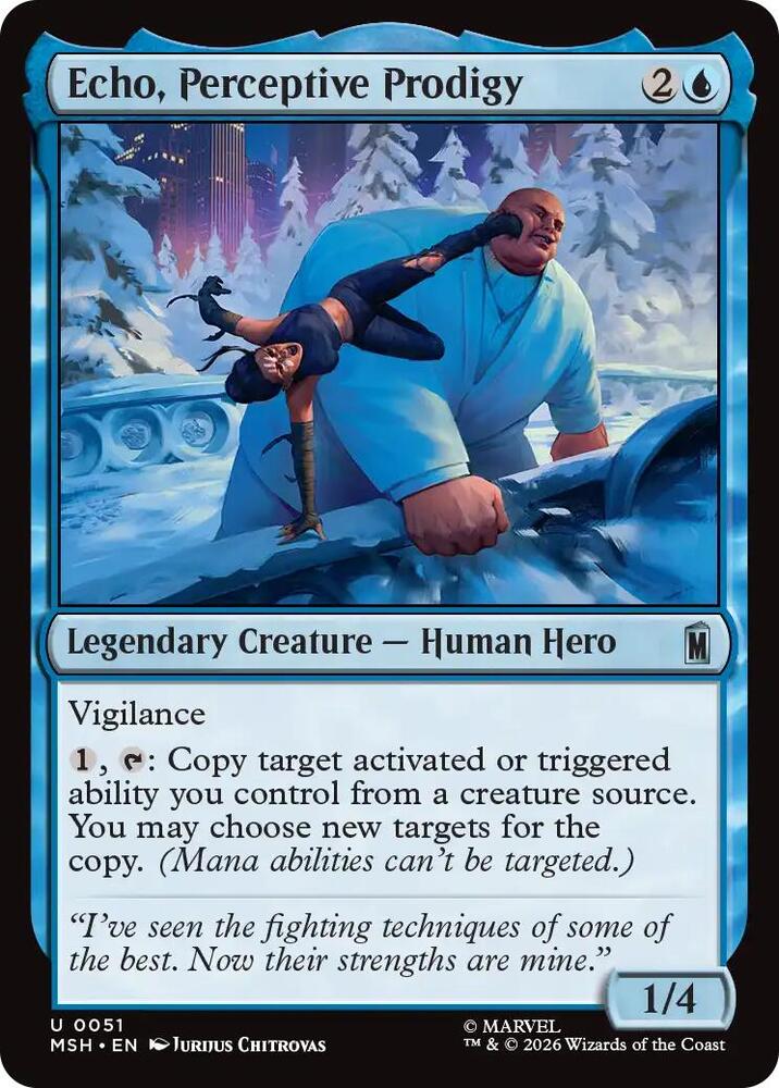 Echo, Perceptive Prodigy (51) [Marvel Super Heroes]