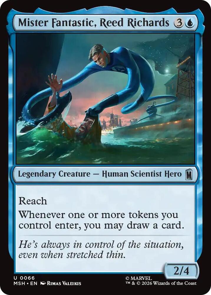 Mister Fantastic, Reed Richards (66) [Marvel Super Heroes]