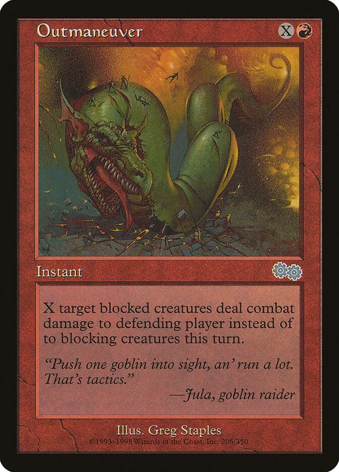 Outmaneuver (205) [Urza's Saga]