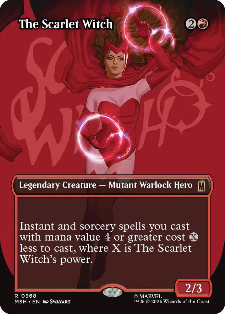 The Scarlet Witch (Borderless) (368) [Marvel Super Heroes]