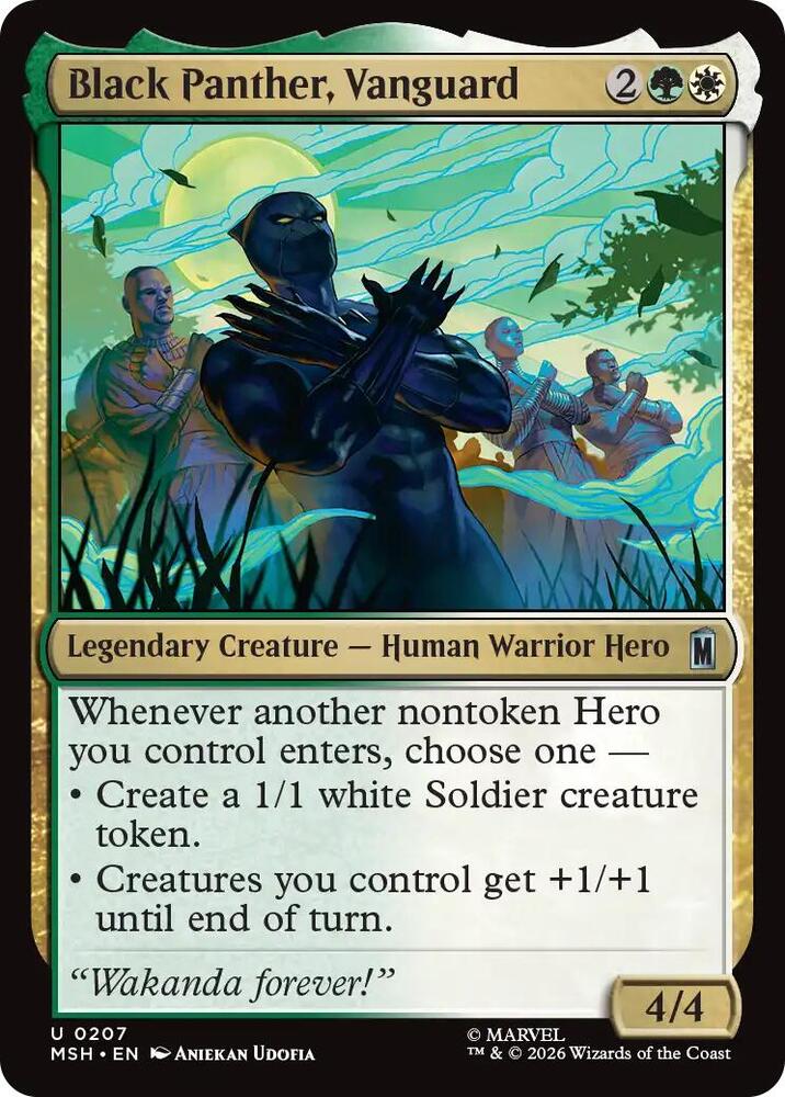 Black Panther, Vanguard (207) [Marvel Super Heroes]