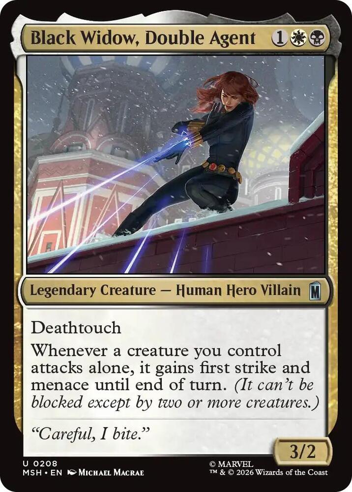 Black Widow, Double Agent (208) [Marvel Super Heroes]