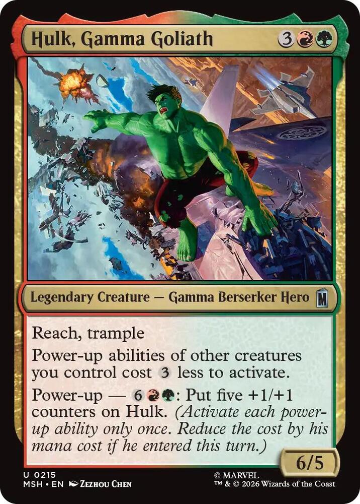 Hulk, Gamma Goliath (215) [Marvel Super Heroes]