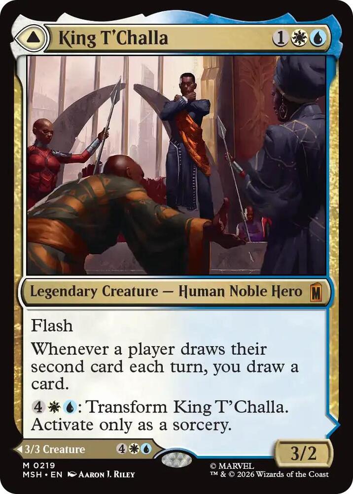 King T'Challa (219) [Marvel Super Heroes]