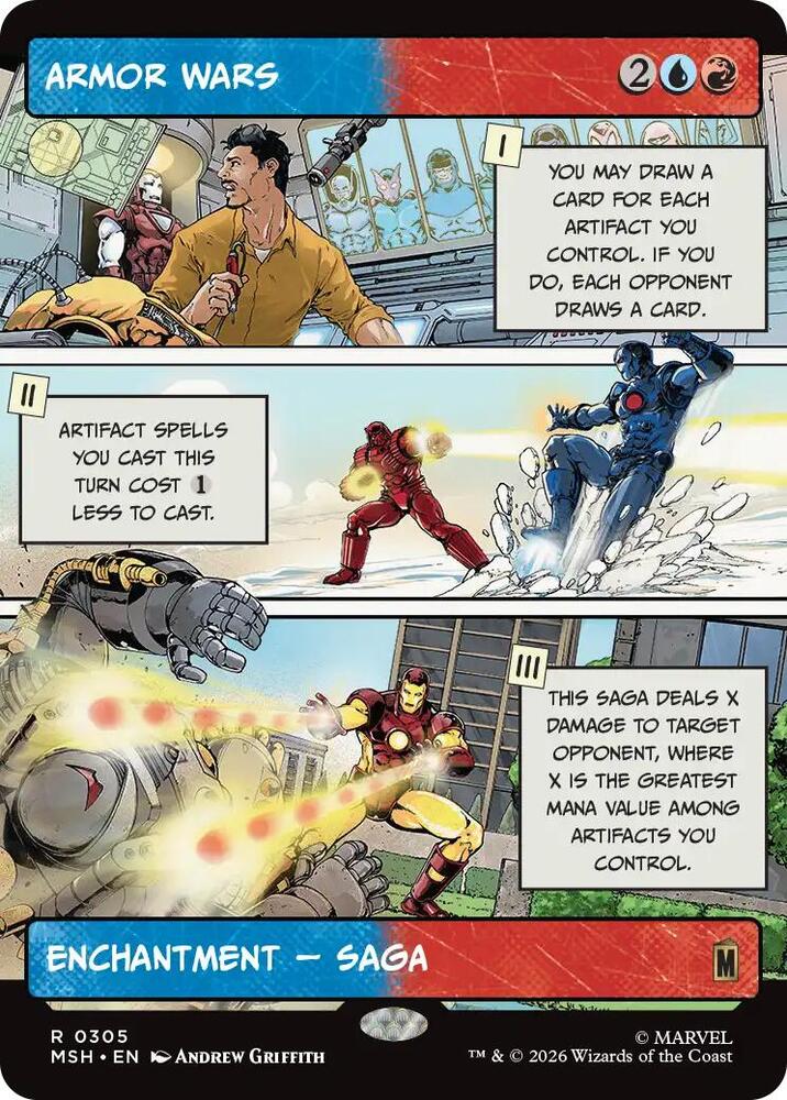 Armor Wars (Borderless) (305) [Marvel Super Heroes]