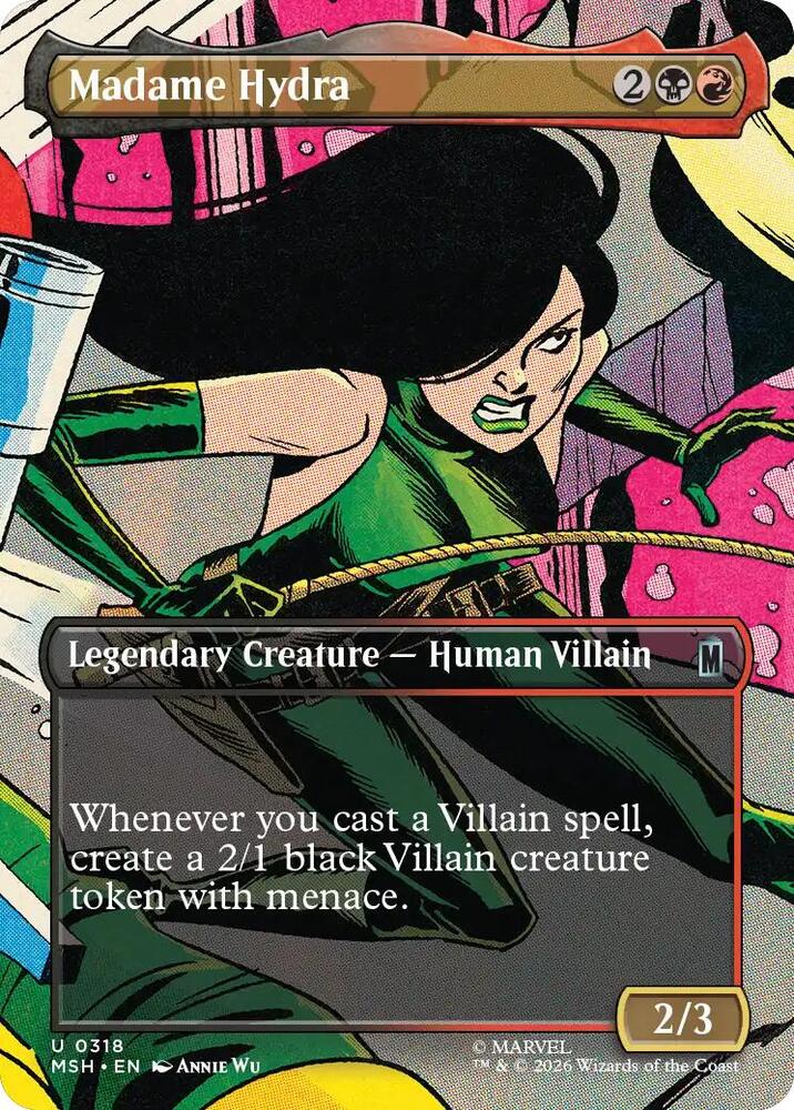 Madame Hydra (Borderless) (318) [Marvel Super Heroes]