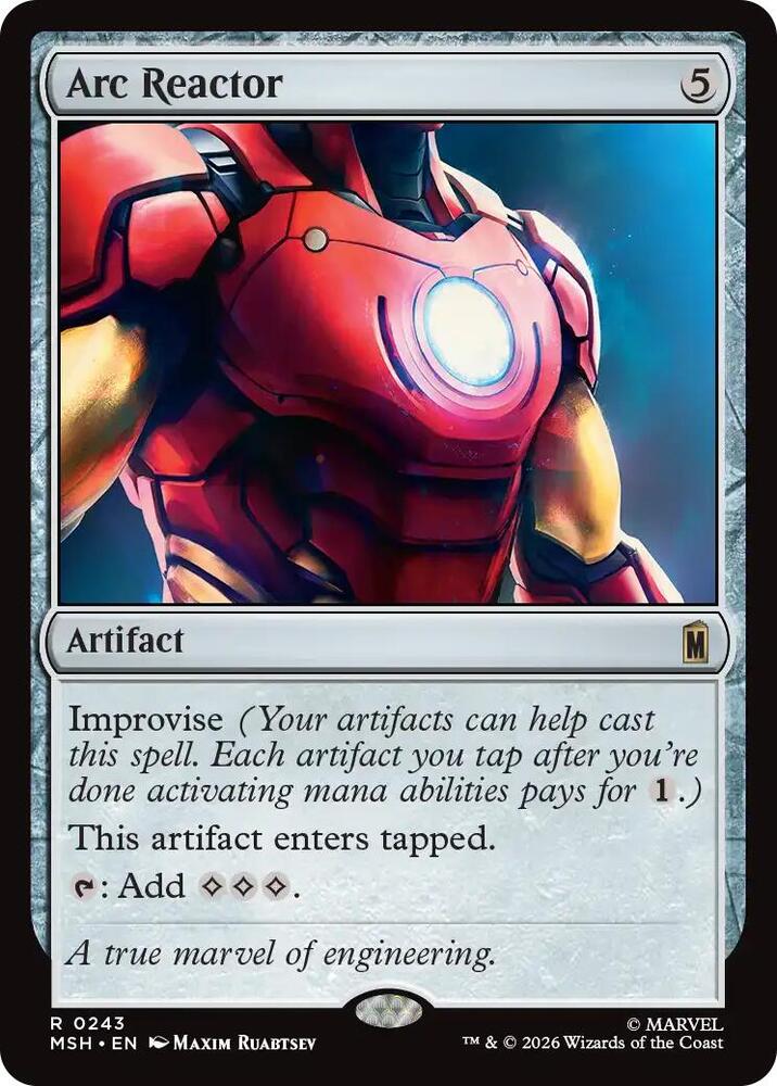 Arc Reactor (243) [Marvel Super Heroes]
