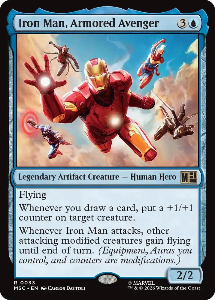 Iron Man, Armored Avenger (33) [Marvel Super Heroes Commander]