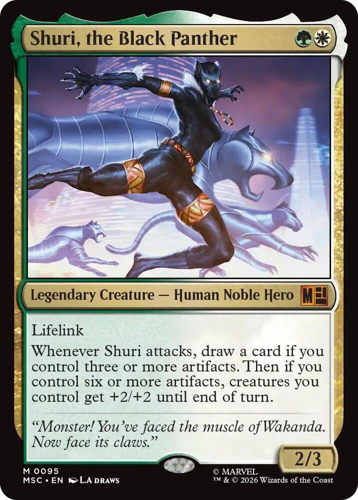 Shuri, the Black Panther (95) [Marvel Super Heroes Commander]
