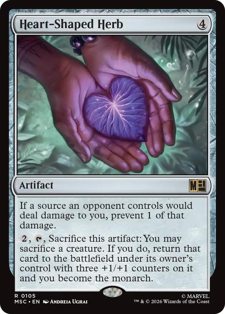 Heart-Shaped Herb (105) [Marvel Super Heroes Commander]
