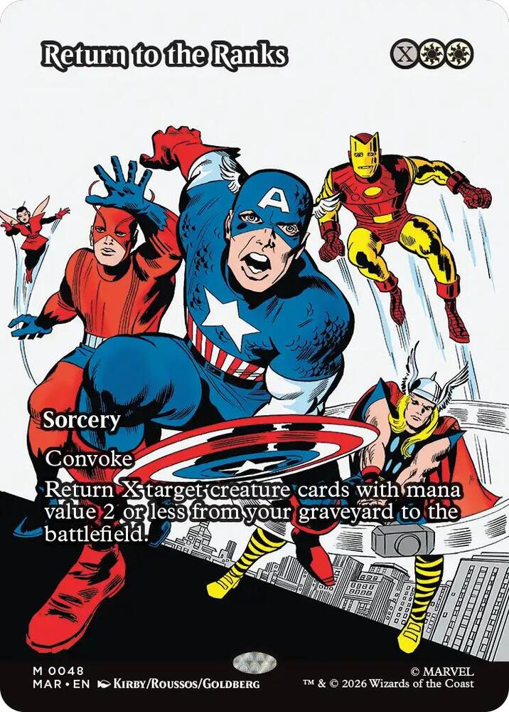 Return to the Ranks (Borderless) (48) [Marvel Universe Eternal-Legal]