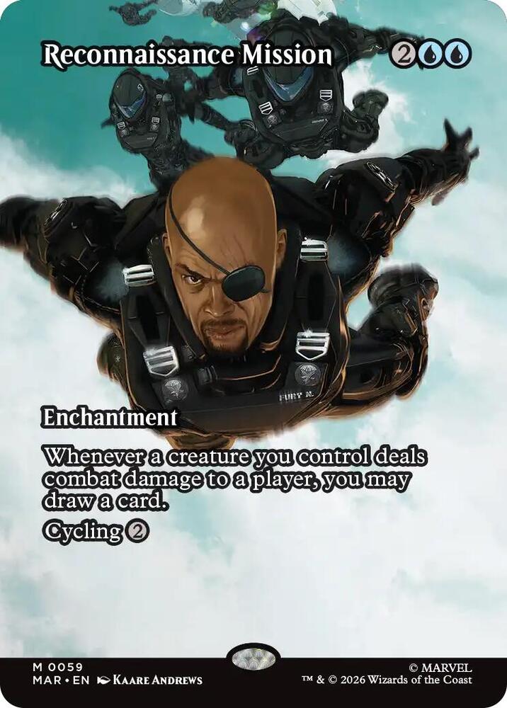 Reconnaissance Mission (Borderless) (59) [Marvel Universe Eternal-Legal]