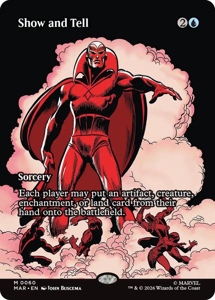 Show and Tell (Borderless) (60) [Marvel Universe Eternal-Legal]