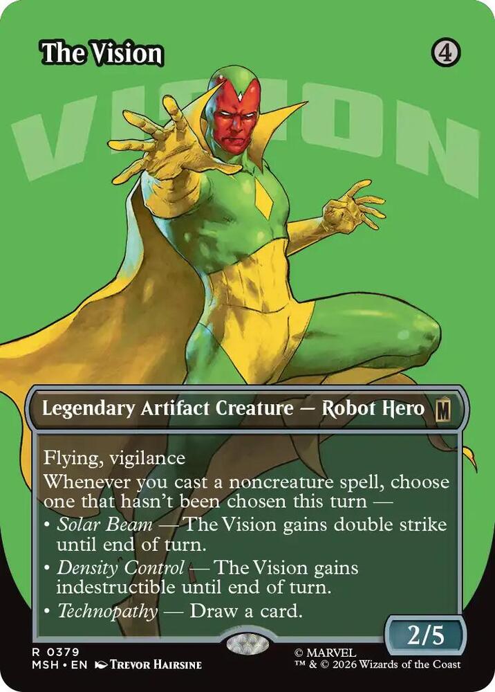 The Vision (Borderless) (379) [Marvel Super Heroes]