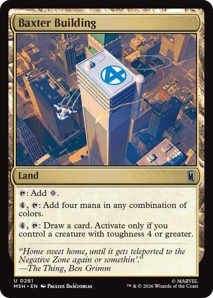 Baxter Building (261) [Marvel Super Heroes]