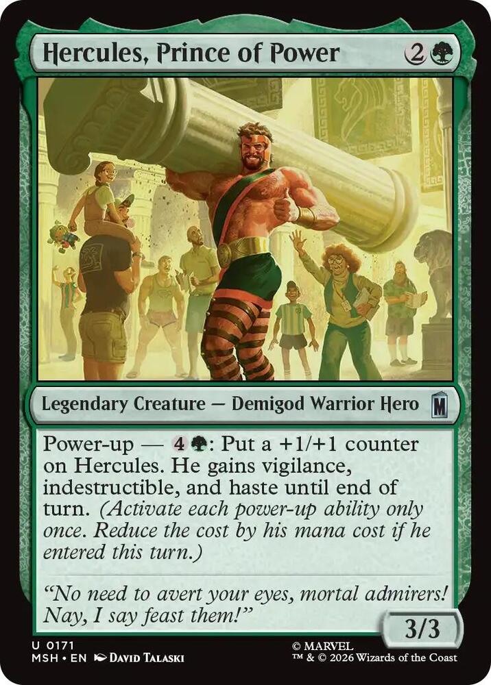 Hercules, Prince of Power (171) [Marvel Super Heroes]