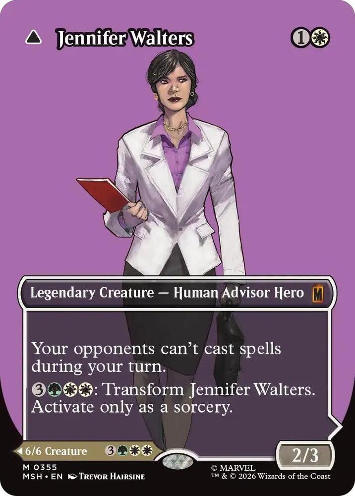 Jennifer Walters (Borderless) (0355) [Marvel Super Heroes]