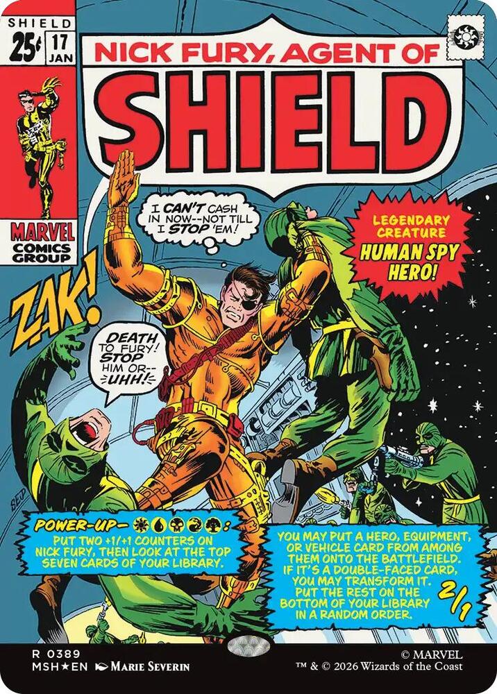 Nick Fury, Agent of S.H.I.E.L.D. (Borderless) (0389) [Marvel Super Heroes]