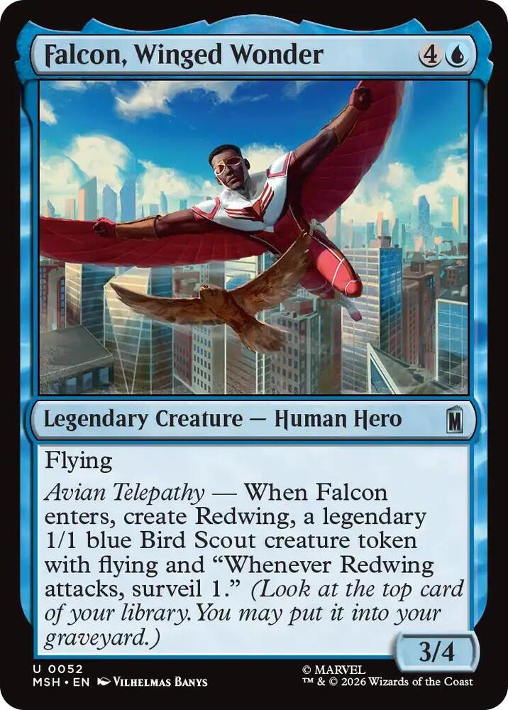 Falcon, Winged Wonder (52) [Marvel Super Heroes]