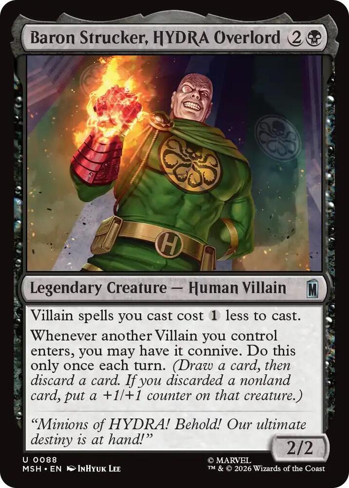 Baron Strucker, HYDRA Overlord (88) [Marvel Super Heroes]