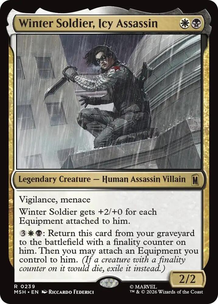 Winter Soldier, Icy Assassin (239) [Marvel Super Heroes]