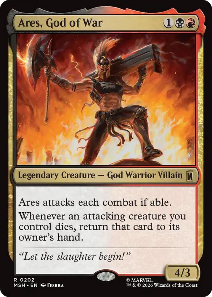 Ares, God of War (202) [Marvel Super Heroes]