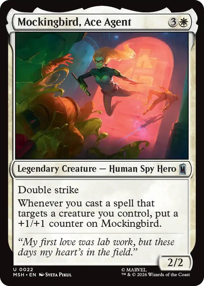 Mockingbird, Ace Agent (22) [Marvel Super Heroes]