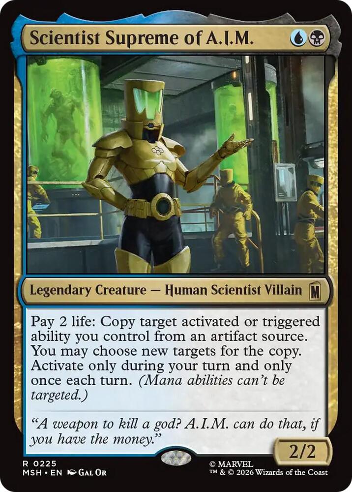 Scientist Supreme of A.I.M. (225) [Marvel Super Heroes]