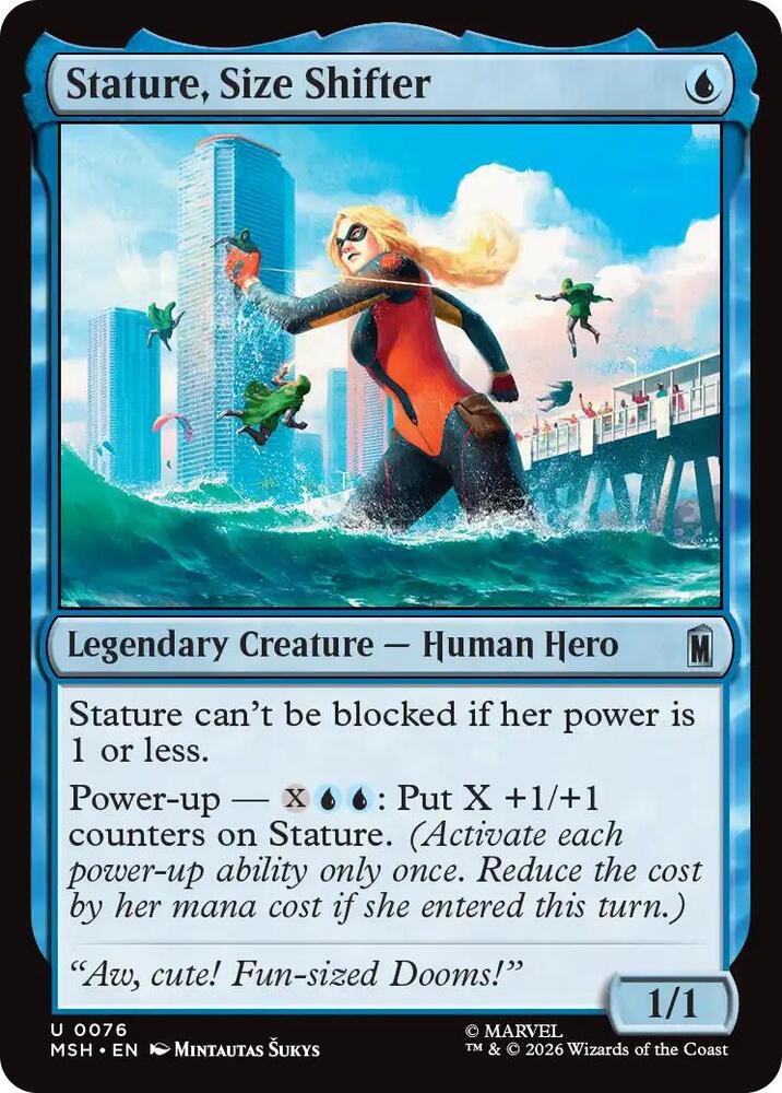 Stature, Size Shifter (76) [Marvel Super Heroes]