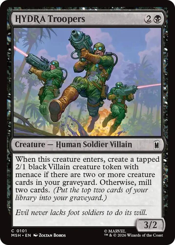 HYDRA Troopers (101) [Marvel Super Heroes]
