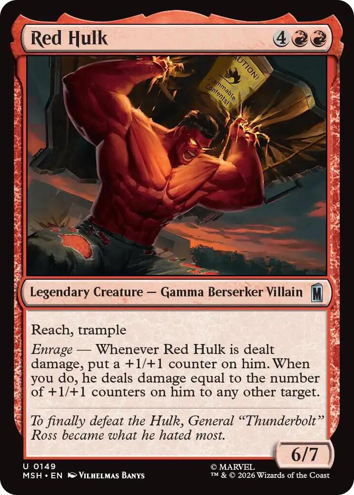 Red Hulk (149) [Marvel Super Heroes]