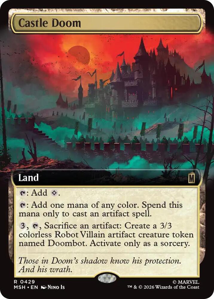 Castle Doom (Extended Art) (429) [Marvel Super Heroes]