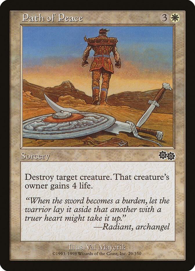 Path of Peace (29) [Urza's Saga]