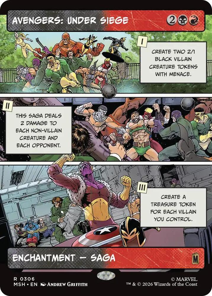 Avengers: Under Siege (Borderless) (306) [Marvel Super Heroes]