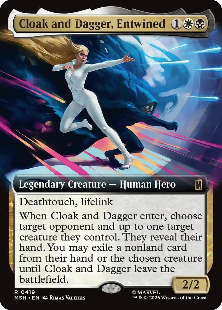 Cloak and Dagger, Entwined (Extended Art) (419) [Marvel Super Heroes]