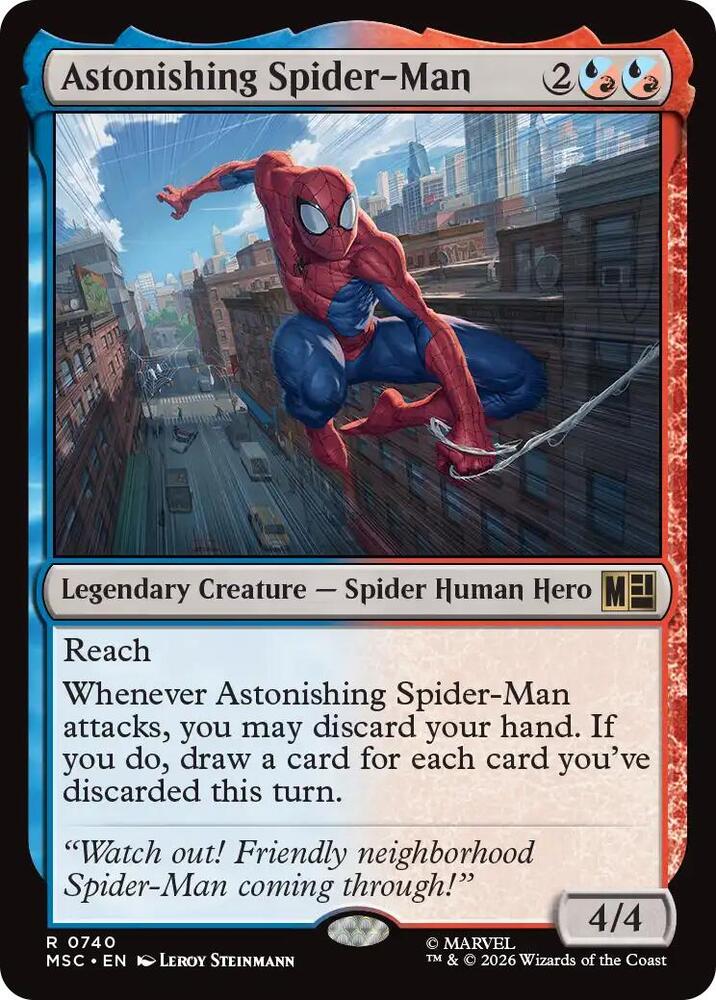 Astonishing Spider-Man (740) [Marvel Super Heroes Commander]