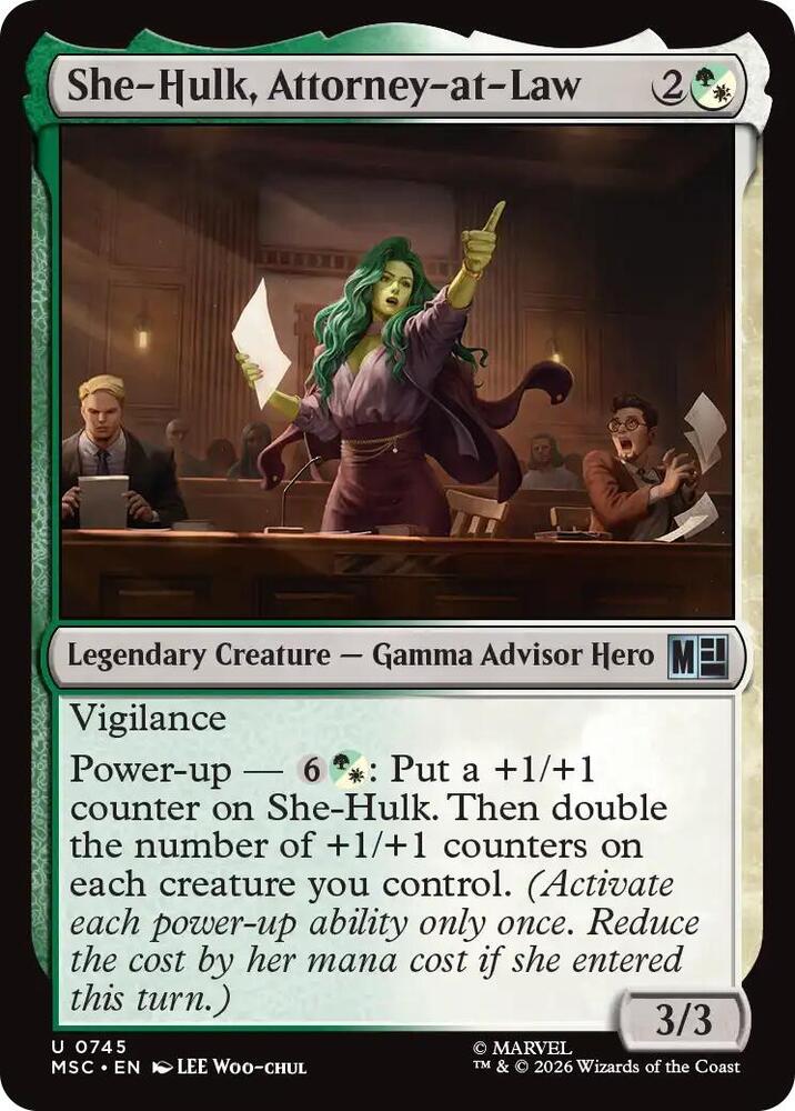 She-Hulk, Attorney-at-Law (745) [Marvel Super Heroes Commander]
