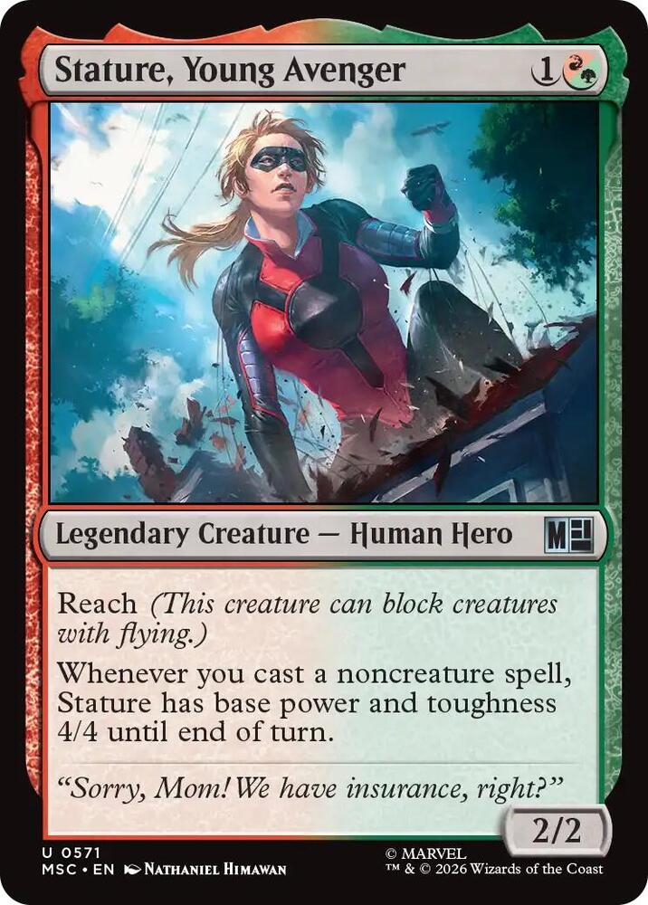 Stature, Young Avenger (571) [Marvel Super Heroes Commander]