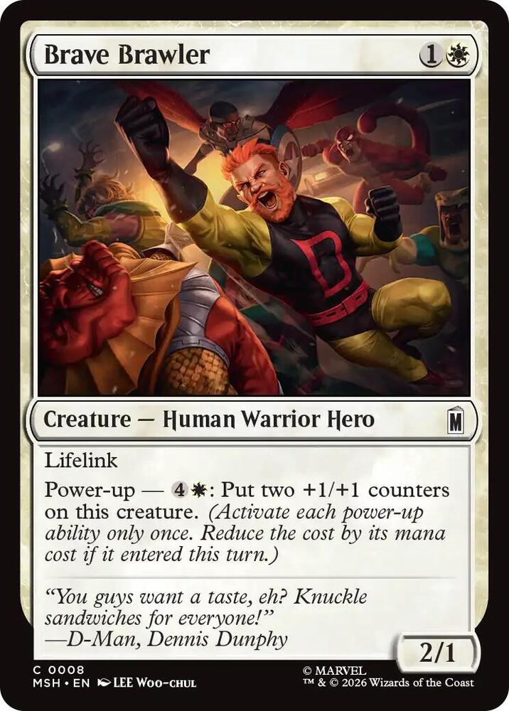 Brave Brawler (8) [Marvel Super Heroes]