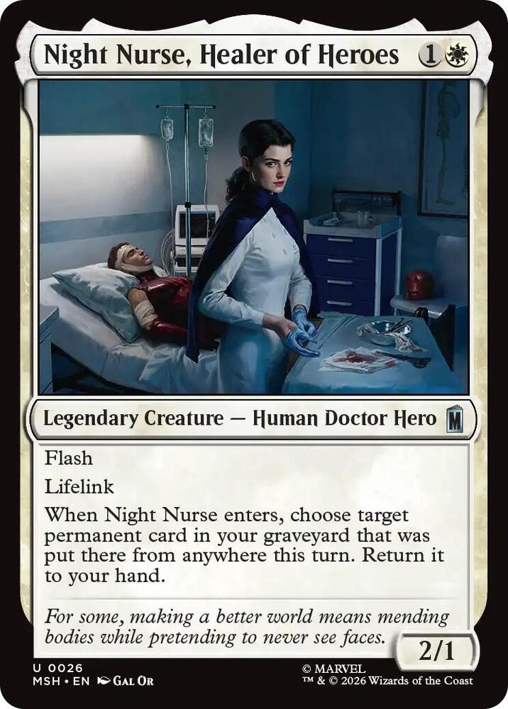 Night Nurse, Healer of Heroes (26) [Marvel Super Heroes]