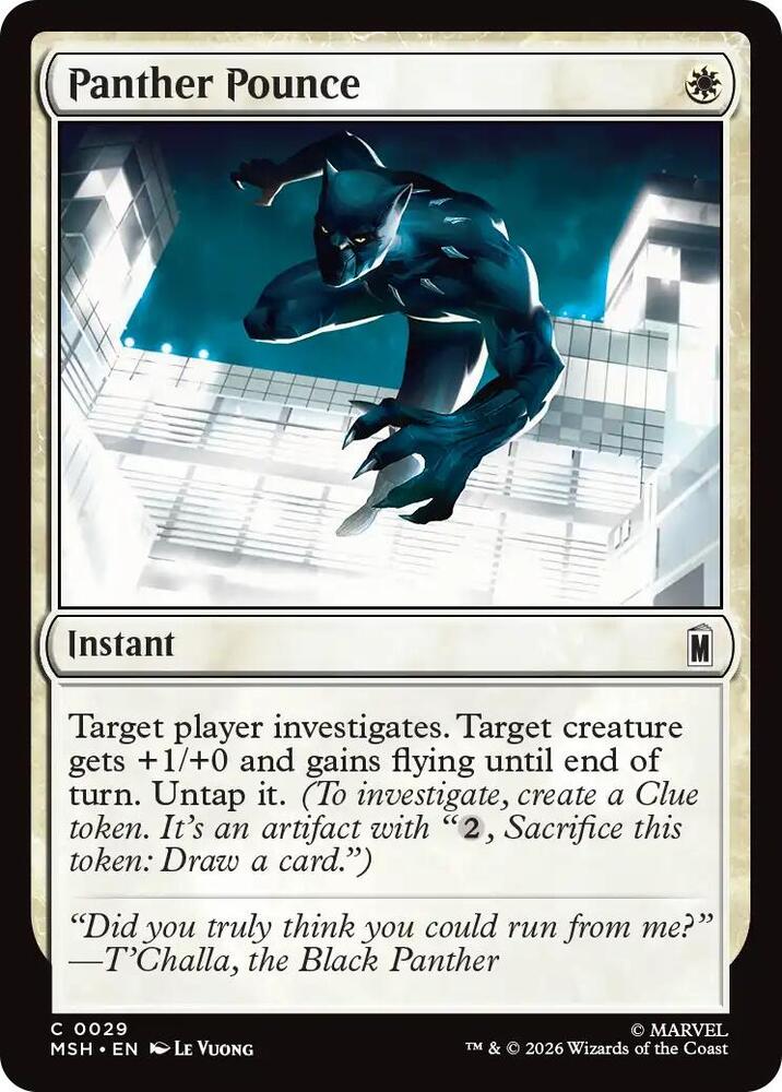 Panther Pounce (29) [Marvel Super Heroes]
