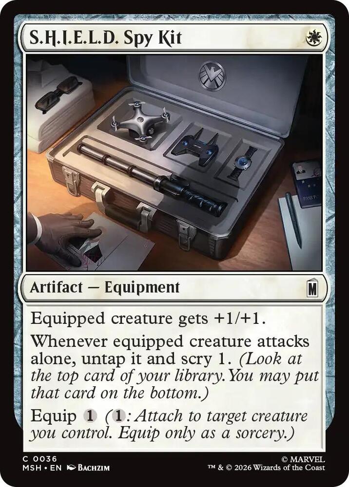 S.H.I.E.L.D. Spy Kit (36) [Marvel Super Heroes]