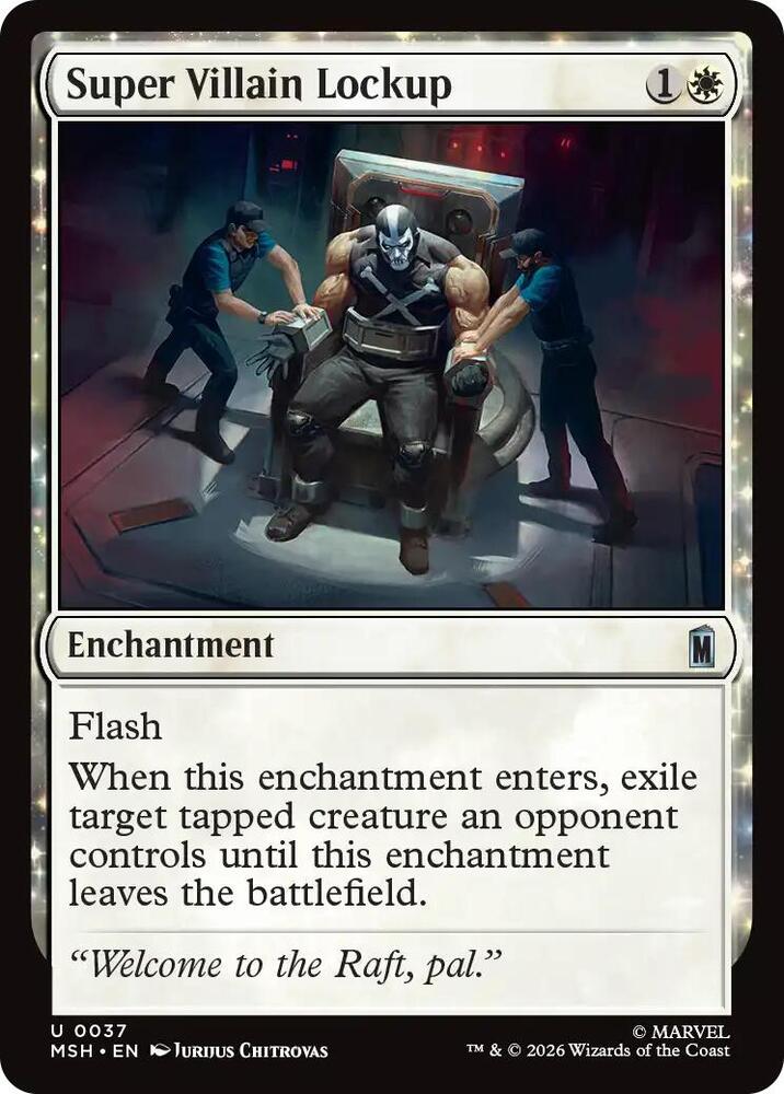 Super Villain Lockup (37) [Marvel Super Heroes]