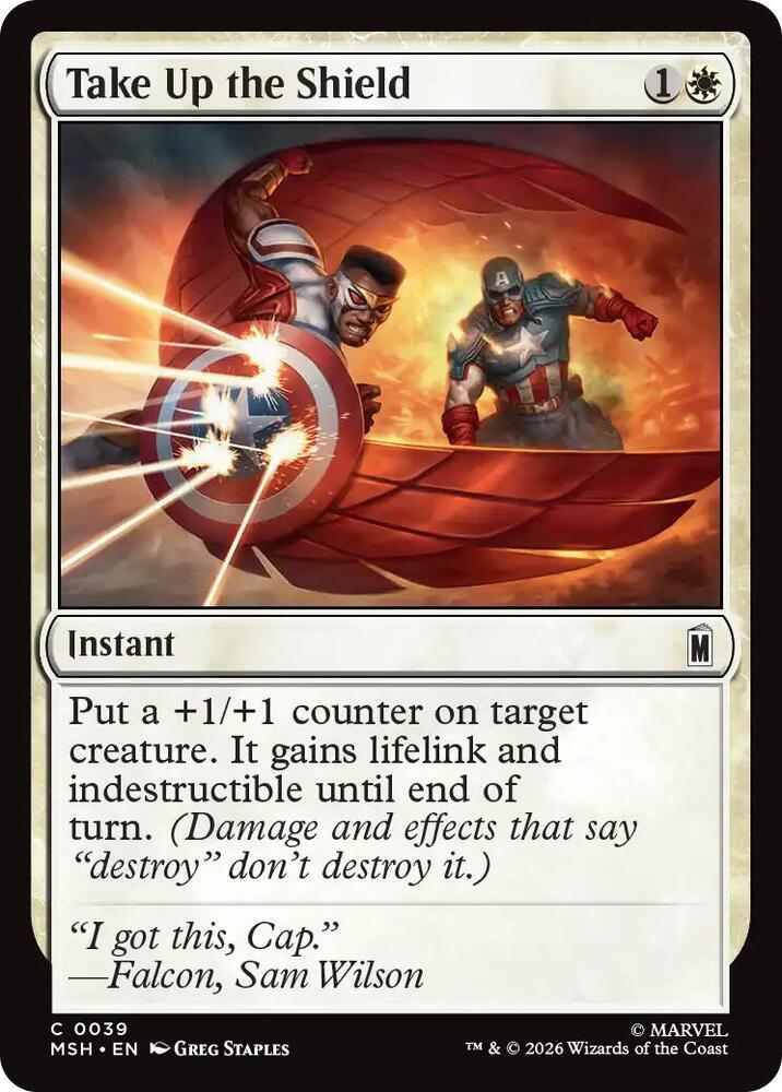 Take Up the Shield (39) [Marvel Super Heroes]