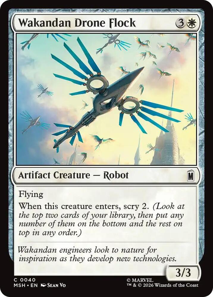 Wakandan Drone Flock (40) [Marvel Super Heroes]