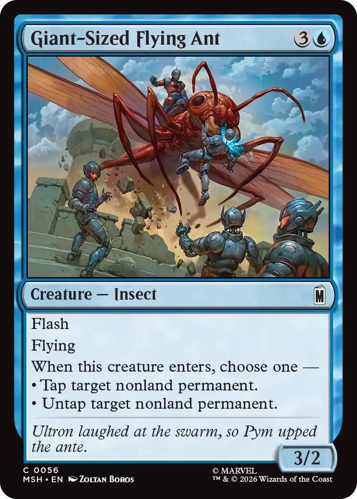 Giant-Sized Flying Ant (56) [Marvel Super Heroes]