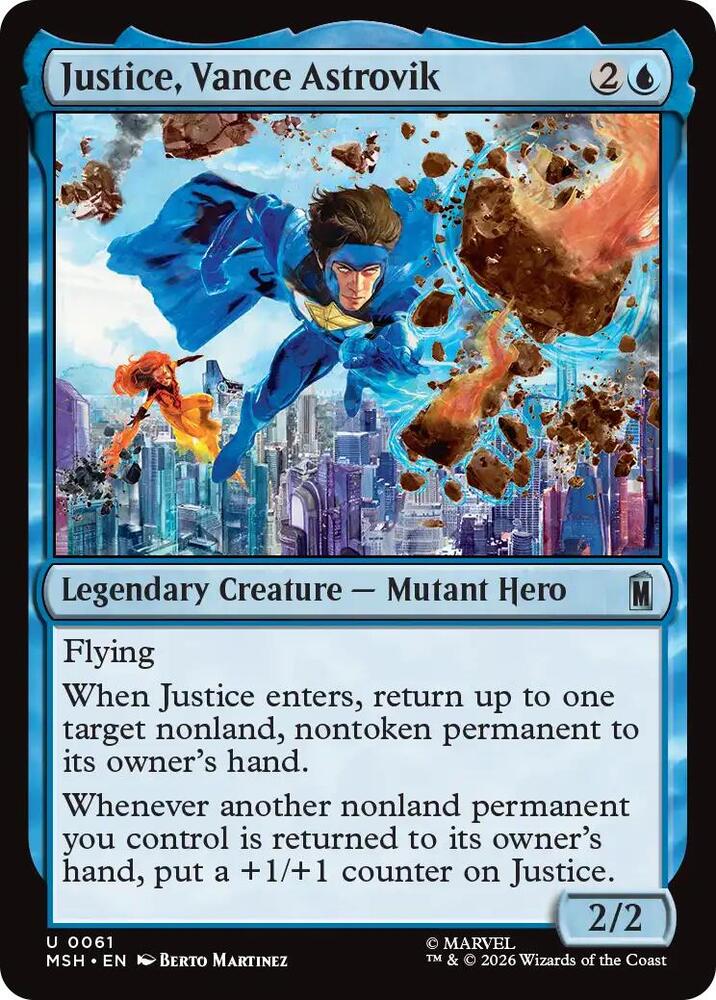 Justice, Vance Astrovik (61) [Marvel Super Heroes]