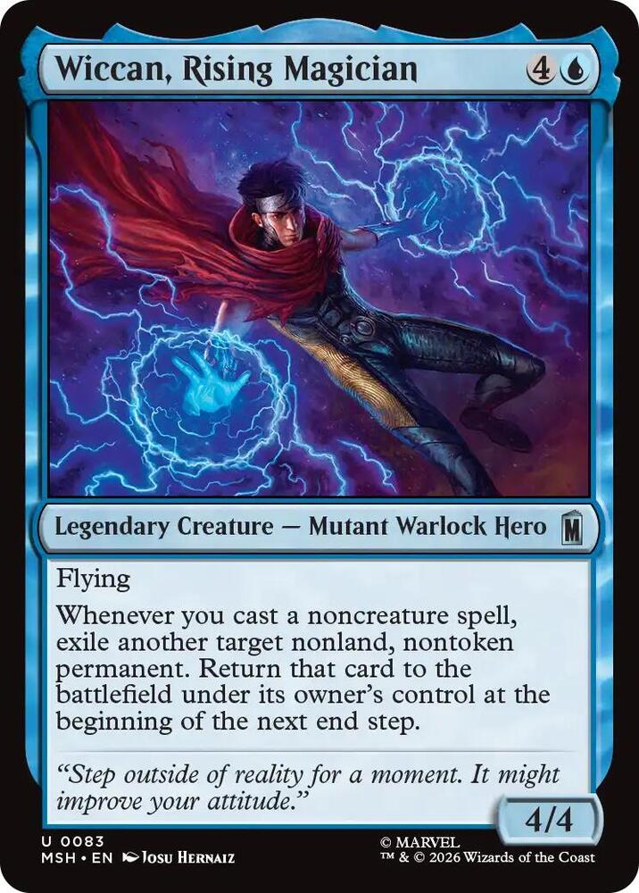 Wiccan, Rising Magician (83) [Marvel Super Heroes]