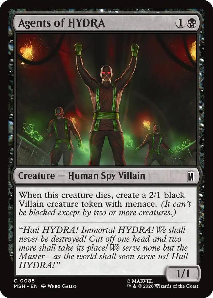 Agents of HYDRA (85) [Marvel Super Heroes]