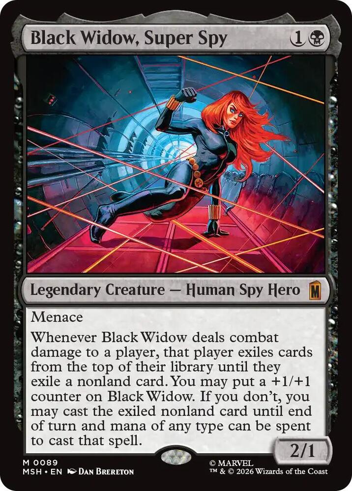 Black Widow, Super Spy (89) [Marvel Super Heroes]